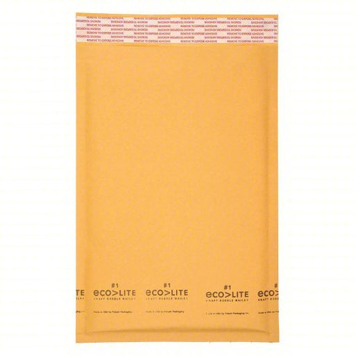 KVM Tools KV36DZ22 Mailer Envelope, Kraft, 4 in. W, PK500 - KVM Tools Inc.KV36DZ22