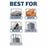 Bosch HCFC2103 4-Cutter Hammer Drill Bit 5/8" x 12"L, SDS Plus - KVM Tools Inc.KV36H181