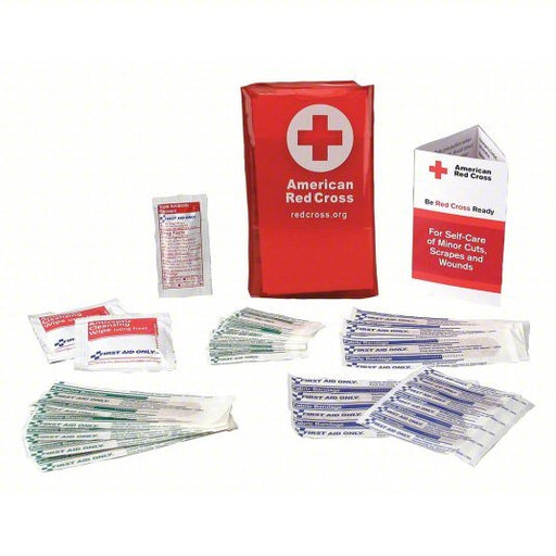American Red Cross RC-600 First Aid Kit Industrial, 5 People Served per Kit, ANSI Std Not ANSI Compliant - KVM Tools Inc.KV36M326