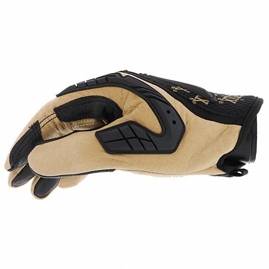 Mechanix Wear CG40-75-009 Mechanics Gloves, L, Black/Yellow, Single Layer, Spandex - KVM Tools Inc.KV378T46