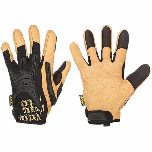 Mechanix Wear CG40-75-009 Mechanics Gloves, L, Black/Yellow, Single Layer, Spandex - KVM Tools Inc.KV378T46