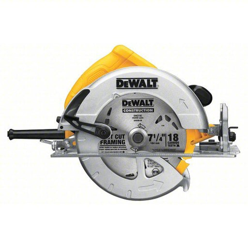 Dewalt DWE575 Circular Saw 7 1/4 in Blade Dia., 15 A Current, Right, 2 in Max. Cutting Dp @ 0 Deg. - KVM Tools Inc.KV38A922
