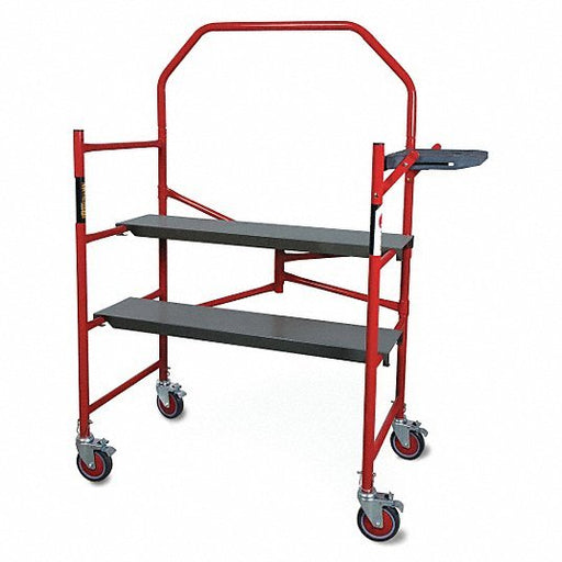 Metaltech I-BM4S Portable Scaffold, Steel, 4 ft Platform Height - KVM Tools Inc.KV38HT59