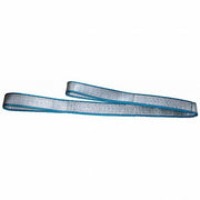 Lift-All EE1804TFX9 Web Sling, Flat Eye and Eye, 9 ft L, 4 in W, Tuff-Edge Polyester, Silver - KVM Tools Inc.KV38T605