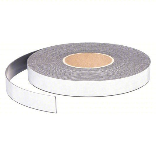 Magna Visual P-240P Adhesive Magnetic Strip, 50ft L x 1in W - KVM Tools Inc.KV38Y337