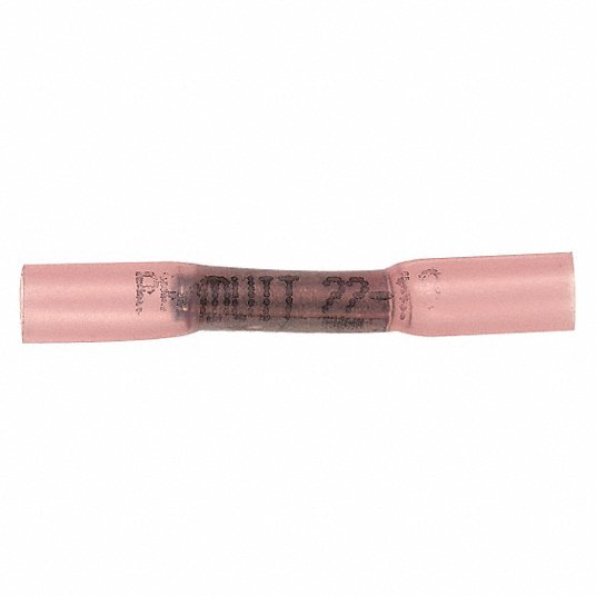 Panduit BSH18-Q Butt Splice Connector, 22 to 18 AWG, PK25 - KVM Tools Inc.KV39AY20