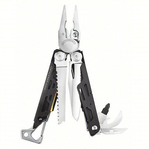 Leatherman 832261 Multi-Tool, SS, 19 Functions, Model Signal - KVM Tools Inc.KV39CG20