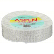 Aspen 20825 Paper, Plate, Round, 9", White, PK250 - KVM Tools Inc.KV20VG83