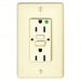Hubbell GFR82I GFCI Receptacle, 15A, 125VAC, 5-15R, Ivory - KVM Tools Inc.KV39EA35