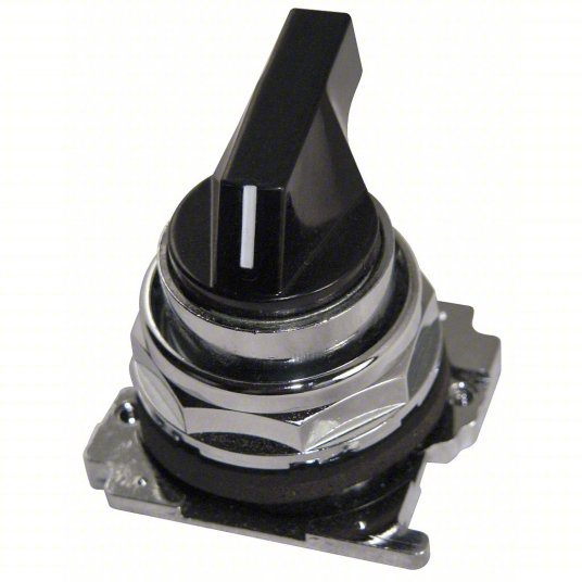 Eaton 10250T3011 Non-Illuminated Selector Switch Operator 30 mm Size, Metal, Lever, Maintained / Maintained, 1 - KVM Tools Inc.KV39P995