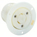 Hubbell HBL2316 20A Flanged Twist-Lock Receptacle 2P 3W 125VAC - KVM Tools Inc.KV3D035