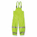Nasco 1501TFYL Arc Flash Rain Bib Overall, Lime Yellow, L - KVM Tools Inc.KV3FZN5