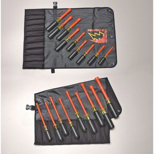 Salisbury S25922 Insulated Nut Driver Set, SAE, 3 In, 9 Pc - KVM Tools Inc.3KHW7