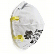 3M 8210 Disposable Respirator Dual, Non-Adj, Metal Nose Clip, Std, White, Universal Mask Size, 20 PK - KVM Tools Inc.KV3KP43