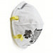 3M 8210 Disposable Respirator Dual, Non-Adj, Metal Nose Clip, Std, White, Universal Mask Size, 20 PK - KVM Tools Inc.KV3KP43