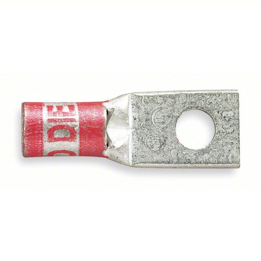 Thomas & Betts 54155-TB Color-Keyed 1-Hole Compression Lug, 1/0 AWG Co ...