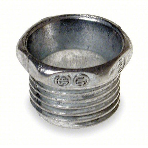 Raco 1662 Threaded Chase Nipple 1/2 in Trade Size, Zinc, 19/32 in Overall Lg - KVM Tools Inc.KV3LP48