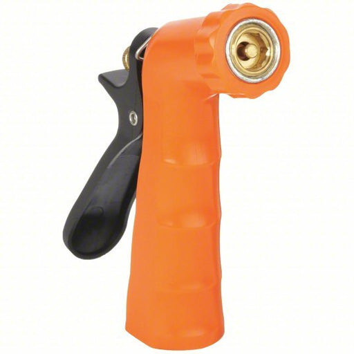 Sani-Lav N2 Pistol Grip Water Nozzle, 3/4 in Female, 100 psi, 6.5 gpm, Safety Orange - KVM Tools Inc.KV3NVD9