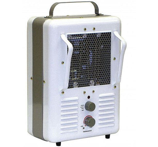 KVM Tools 3VU33 Portable Electric Jobsite & Garage Heater, 1500/1300, 120V AC