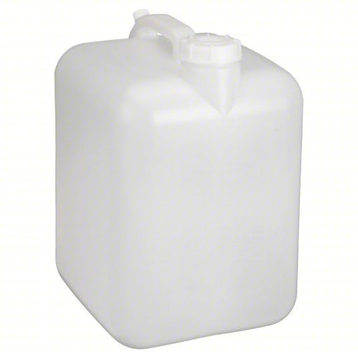 Dynalon 405604 Carboy 18.92 L Capacity mL, 5 gal Capacity oz, Screw On, HDPE, Blow Molded Handle, White, HDPE - KVM Tools Inc.KV3WAJ3