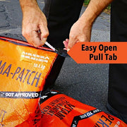 Perma-Patch PP-60-C Cold Patch Limestone Asphalt Mix, 60 lb Container Size, Bag, No VOC - KVM Tools Inc.KV3ZC17