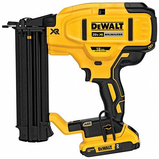DeWalt DCN680D1 20V MAX* XR(R) 18 GA Cordless Brad Nailer Kit - KVM Tools Inc.KV400A03