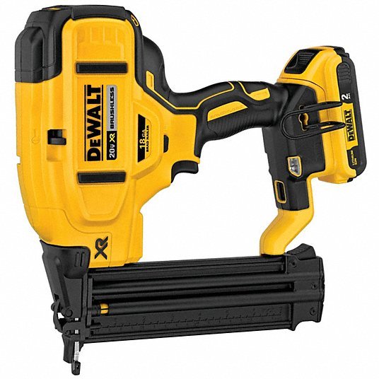 DeWalt DCN680D1 20V MAX* XR(R) 18 GA Cordless Brad Nailer Kit - KVM Tools Inc.KV400A03