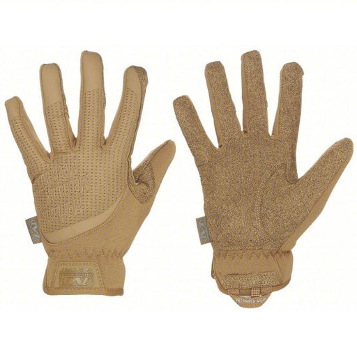 Mechanix FFTAB-72-009 Tactical Glove TrekDry(R), Synthetic Leather, Tricot, Coyote Tan, M, 8 in Lg, 1 PR - KVM Tools Inc.KV400R72