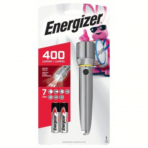 Energizer EPMZH21E Flashlight 400 lm Max Brightness, 4 hr Run Time at Max Brightness, 1 Light Output Levels - KVM Tools Inc.KV401Y27