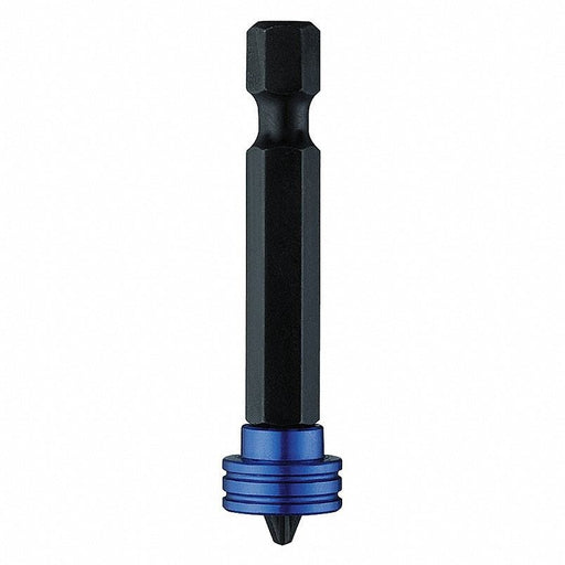 KVM Tools KV40L614 Magnetic Power Bit #2 Fastening Tool Tip Size, 2 in Overall Bit Lg, S2 Steel, 2 PK - KVM Tools Inc.KV40L614