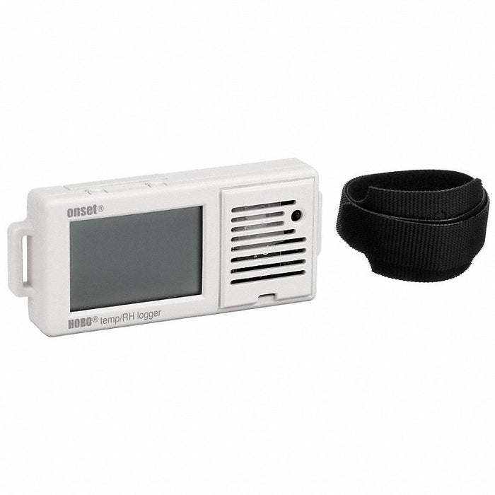Hobo UX100-003 Data Logger ±3.5% RH from 25% to 85% RH Accuracy, -4° to 158°F, 1 yr Battery Life, USB
