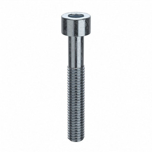 KVM Tools U07041.019.0125 #10-32 Socket Head Cap Screw, Zinc Plated Steel, 1-1/4 in L, 100 PK - KVM Tools Inc.KV41UA30