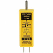 Woodhead 1760 Receptacle Tension Tester, Plastic, SS - KVM Tools Inc.KV423P55
