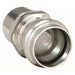 Viega 85027 Adapter 304 Stainless Steel, Press-Fit x MNPT, 3/4 in Copper Tube Size - KVM Tools Inc.KV45CF48