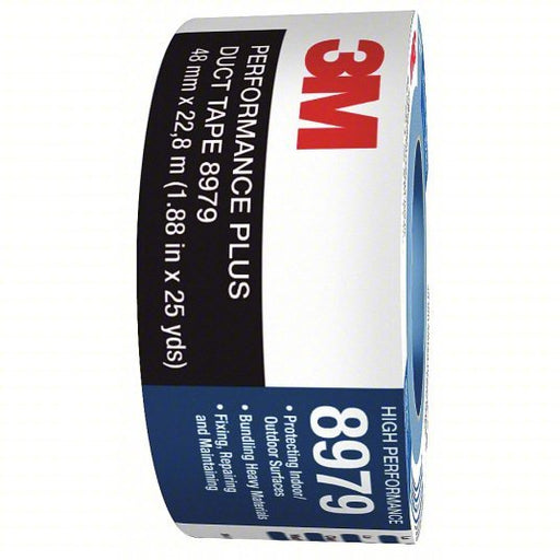 3M 8979 Duct Tape Clean Removal, 2 in x 25 yd, Blue, Pack Qty 1 - KVM Tools Inc.KV15F805