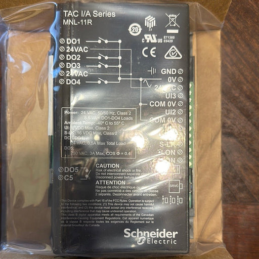Schneider Electric MNL-11RF3 TAC I/A Series Controller - KVM Tools Inc.MNL-11RF3