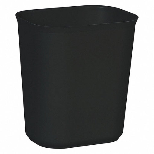 Rubbermaid FG254100BLA 3-1/2 Gal Thermoset Polyester Rectangular Trash Can, Black - KVM Tools Inc.KV5M741