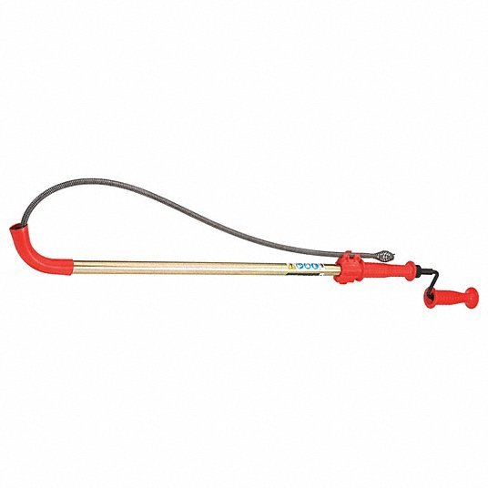 Ridgid K-6P Closet Auger, 1/2" dia. x 6 ft. L Cable - KVM Tools Inc.KV476G21