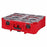 Milwaukee 48-22-8432 Deep Compartment Box with 2 compartments, Plastic, 7.0 in H x 19.7 in W - KVM Tools Inc.KV793NG9