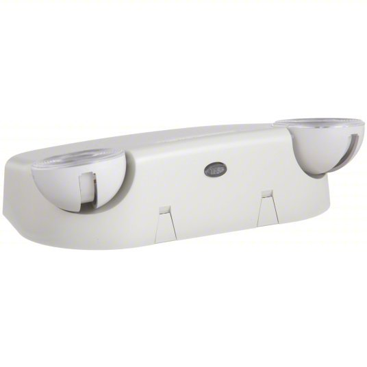 Lithonia EU2L M12 LED, Damp Location Rated, 0.75 W Lamp Watt, 120/277V AC, 2 W Emergency Watt, White - KVM Tools Inc.KV487V38