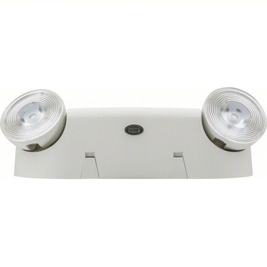 Lithonia EU2L M12 LED, Damp Location Rated, 0.75 W Lamp Watt, 120/277V AC, 2 W Emergency Watt, White - KVM Tools Inc.KV487V38