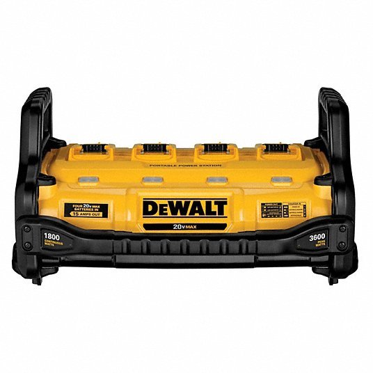 DeWalt DCB1800B FLEXVOLT Power Station, 120VAC, 20.0V, 4 Ports - KVM Tools Inc.KV48XP92