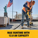 Dewalt DCB612 20V/60V FLEXVOLT, 12.0 Ah Li-Ion Battery - KVM Tools Inc.KV490L13