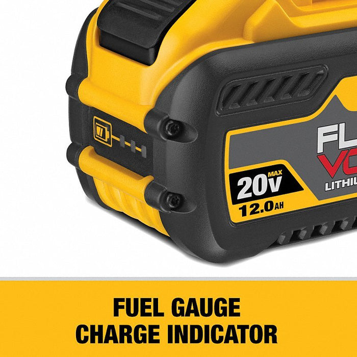 Dewalt DCB612 20V/60V FLEXVOLT, 12.0 Ah Li-Ion Battery - KVM Tools Inc.KV490L13