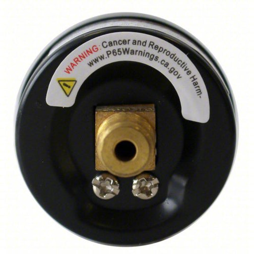 Winters PEM1401-CD Pressure Gauge, Green/Yellow/Red, 0 to 60 psi, 1 1/2 in Dial, 1/8 in NPT Male - KVM Tools Inc.KV491G22