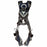 3M DBI-SALA 1140201 Full Body Harness, Crossover Style, L, Polyester, Gray - KVM Tools Inc.KV491P88