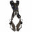 3M DBI-SALA 1140201 Full Body Harness, Crossover Style, L, Polyester, Gray - KVM Tools Inc.KV491P88