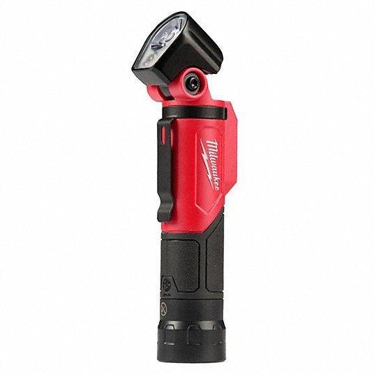 Milwaukee 2113-21 Cordless Job Site Lights: 500 lm Max Brightness, 2.5 hr Run Time at Max Brightness, Red - KVM Tools Inc.KV16639064