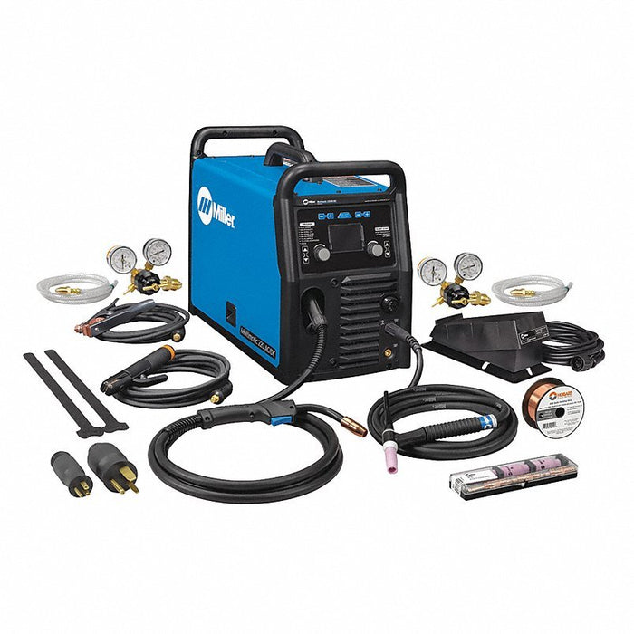 Miller 907757 Multiprocess Welder, Multimatic(R) 220 AC/DC, Ph 1 , 120/240V AC , AC/DC TIG, MIG, Stick - KVM Tools Inc.KV494D92