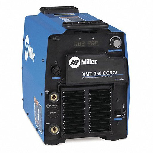 Miller 907161 Multiprocess Welder, XMT(R) 350, Phase Single; Three , 208 to 575V AC , 350A @ 34V DC, 60% - KVM Tools Inc.KV49KA68